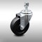Service Caster 4 Inch SS Soft Rubber Wheel Swivel 12mm Threaded Stem Caster SCC-SSTS20S414-SRS-M1215 - alternate 1